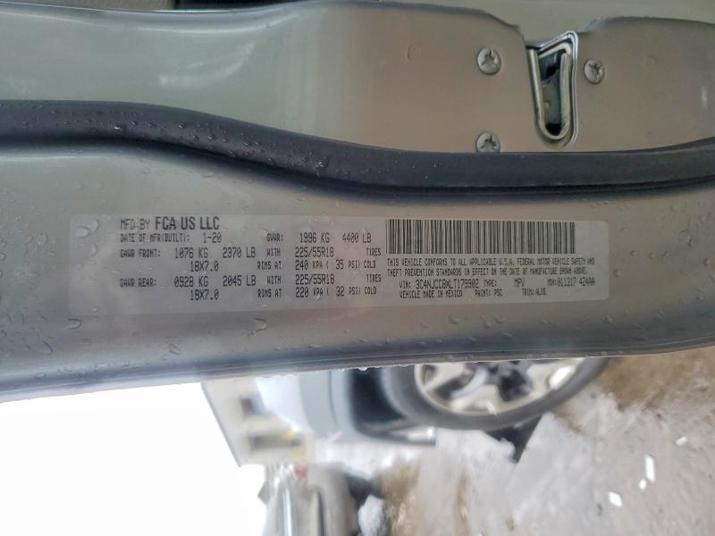 Продаж на аукціоні авто 2020 Jeep Compass, vin: 3C4NJCCBXLT179902, номер лоту: 51479566