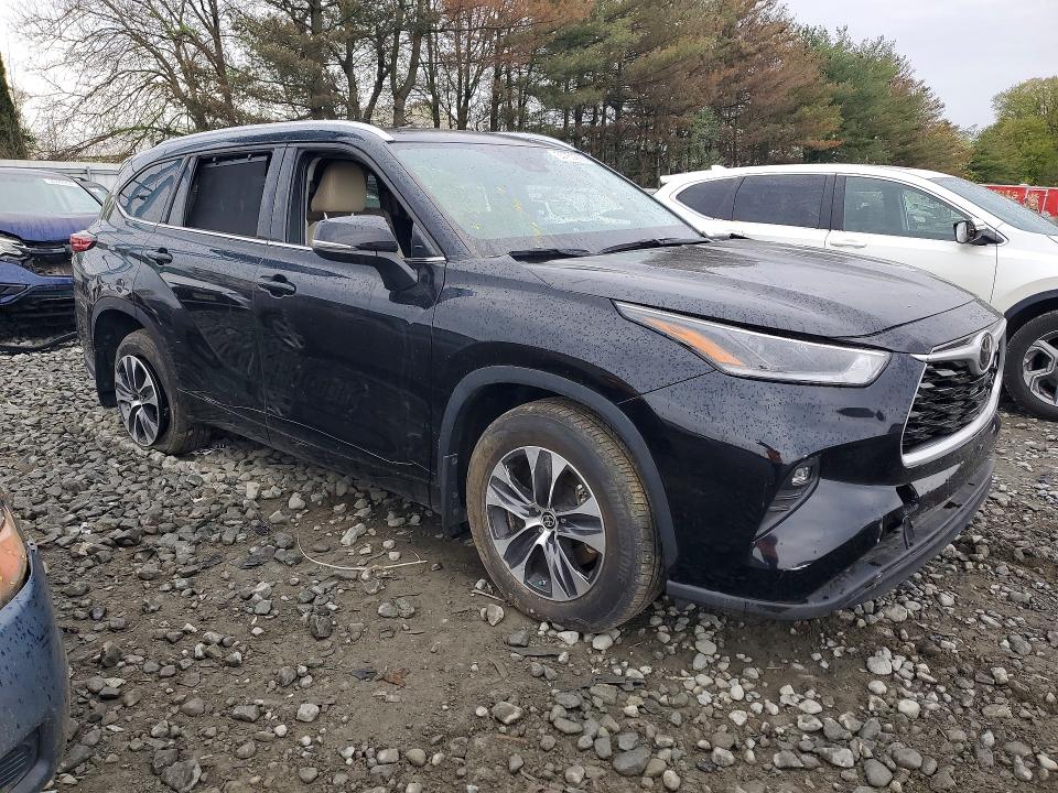 Продажа на аукционе авто 2021 Toyota Highlander, vin: 5TDGZRBH3MS557385, номер лота: 50760296
