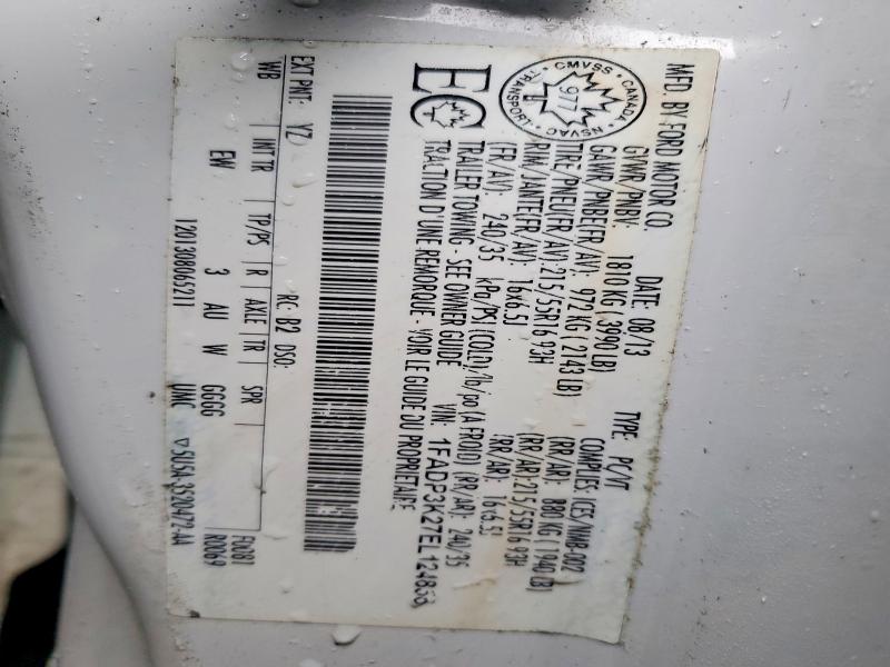 Aukcja sprzedaży 2014 Ford Focus, vin: 1FADP3K27EL124856, numer aukcji: 41891586