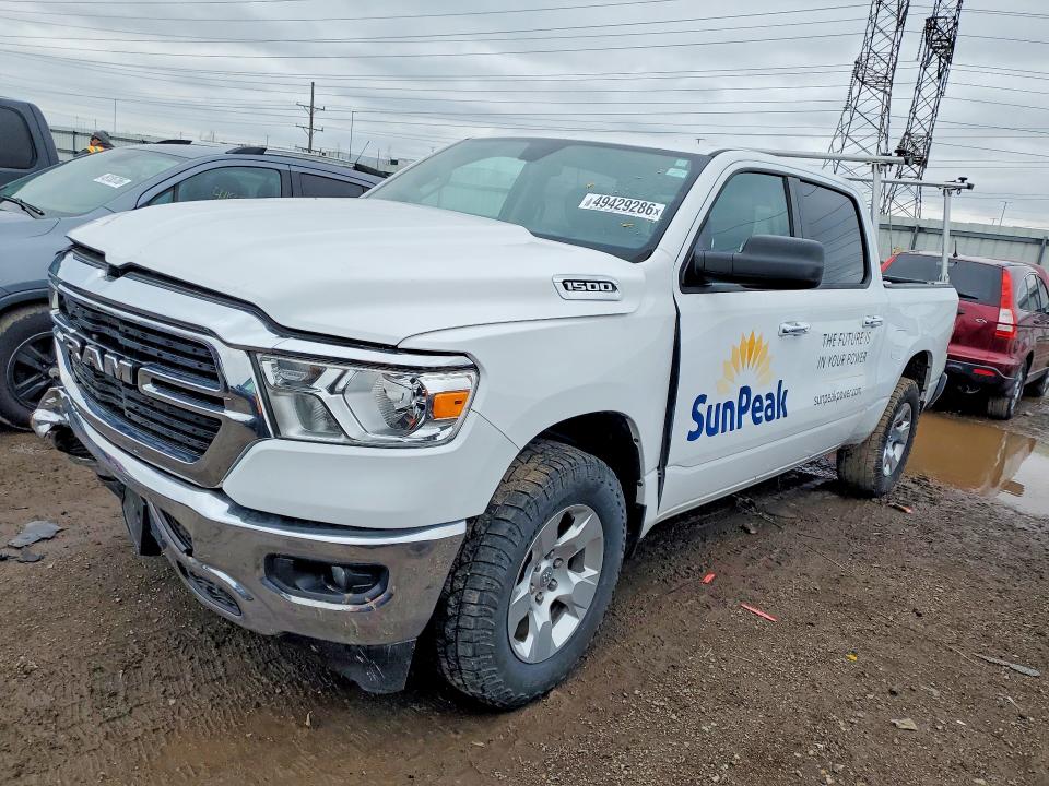 2020 Ram 1500 მანქანა იყიდება აუქციონზე, vin: 1C6RRFFG7LN394597, აუქციონის ნომერი: 49429286