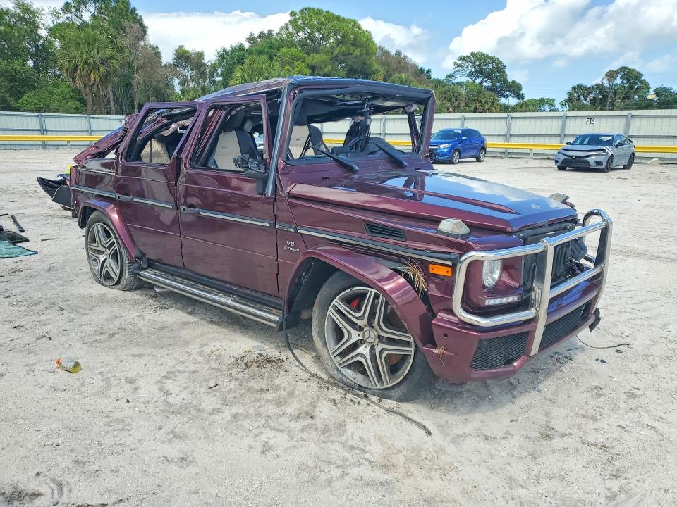 49063596 :رقم المزاد ، WDCYC7DF3FX238274 vin ، 2015 Mercedes-benz G مزاد بيع