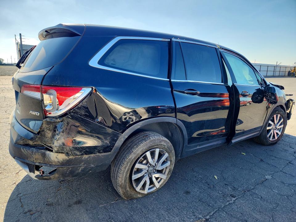 50701886 :رقم المزاد ، 5FNYF6H5XLB035056 vin ، 2020 Honda Pilot مزاد بيع