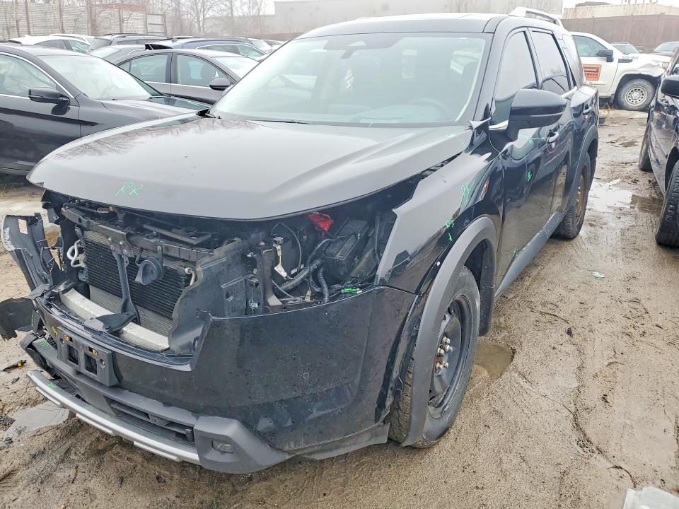 2024 Nissan Pathfinder Sl 4wd მანქანა იყიდება აუქციონზე, vin: 5N1DR3CEXRC261837, აუქციონის ნომერი: 48040176