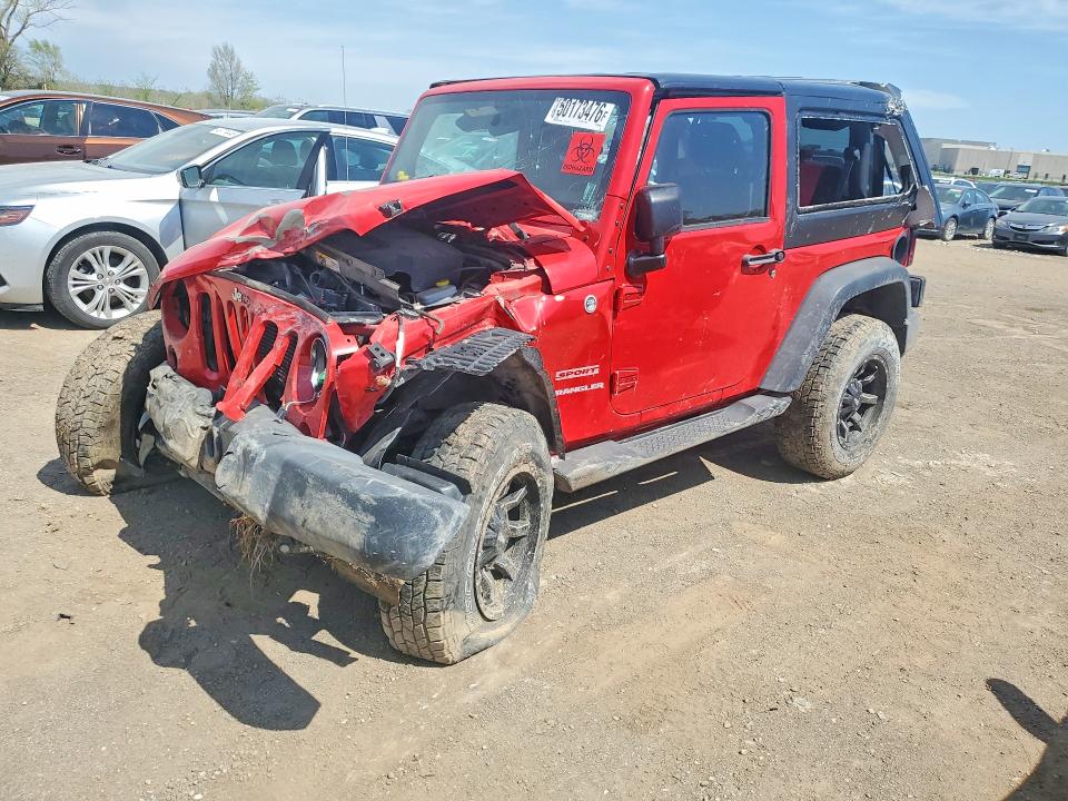 Продажа на аукционе авто 2012 Jeep Wrangler, vin: 1C4AJWAG3CL231252, номер лота: 50173476
