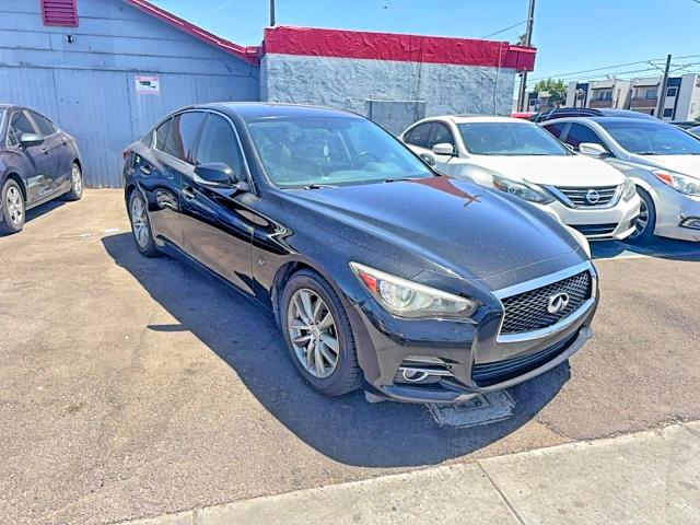 2015 Infiniti Q50 მანქანა იყიდება აუქციონზე, vin: JN1BV7AP1FM335416, აუქციონის ნომერი: 51703346