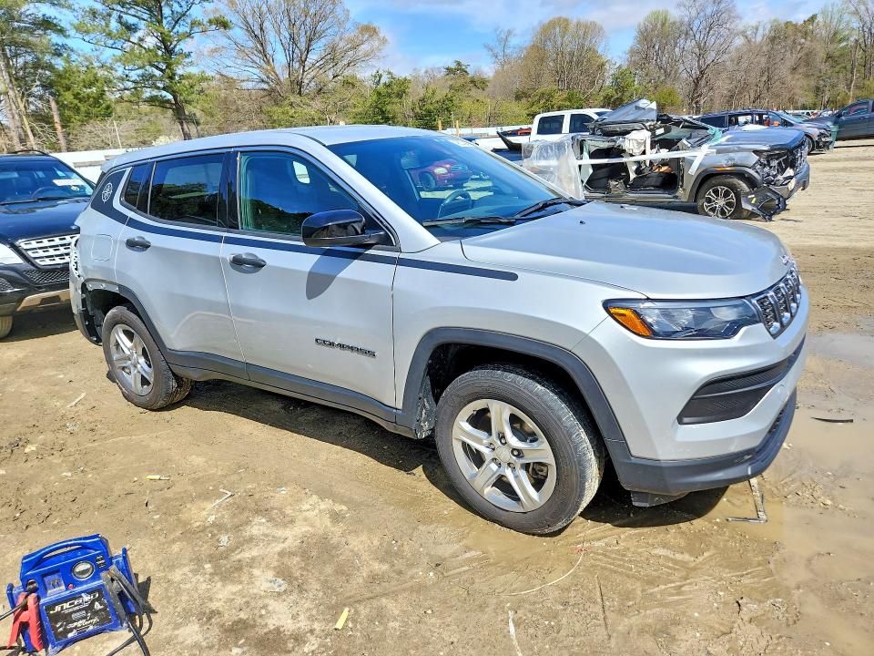 2024 Jeep Compass მანქანა იყიდება აუქციონზე, vin: 3C4NJDAN9RT108234, აუქციონის ნომერი: 48527946
