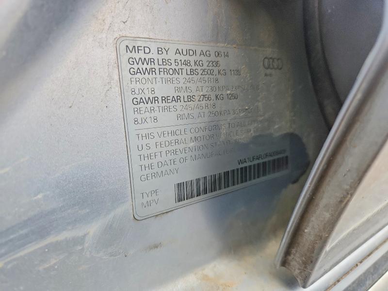 Aukcja sprzedaży 2015 Audi A4 Allroad, vin: WA1UFAFL0FA008409, numer aukcji: 48965186