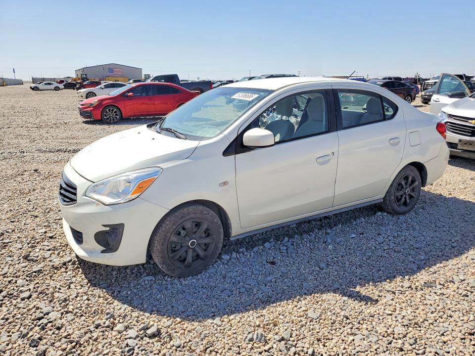 2019 Mitsubishi Mirage მანქანა იყიდება აუქციონზე, vin: ML32F3FJ8KHF07618, აუქციონის ნომერი: 51306686