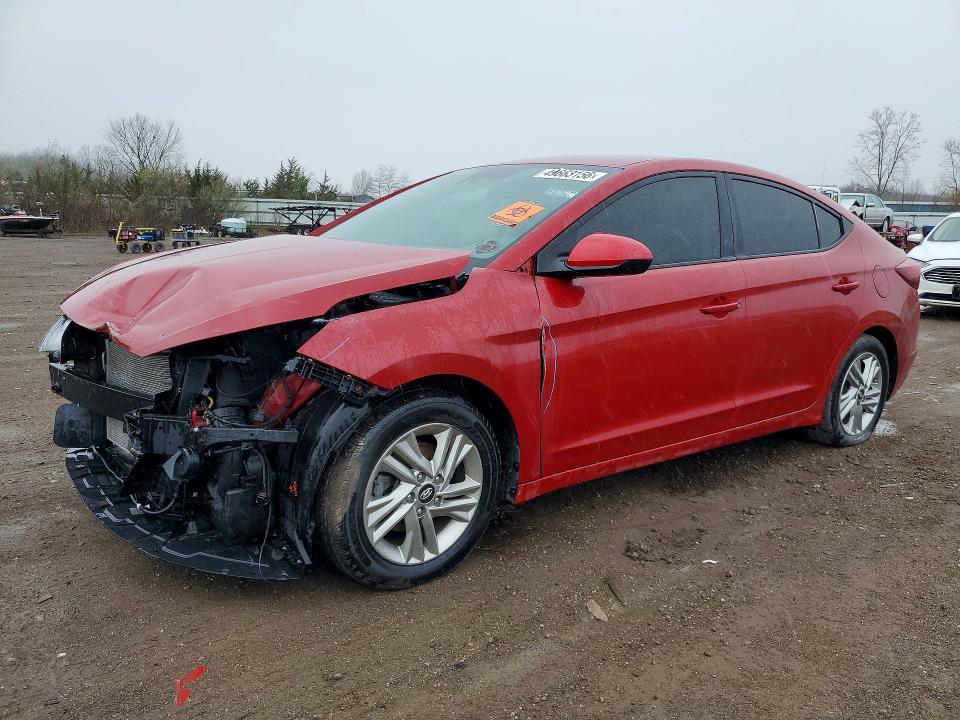 49663156 :رقم المزاد ، KMHD84LF2LU044317 vin ، 2020 Hyundai Elantra مزاد بيع