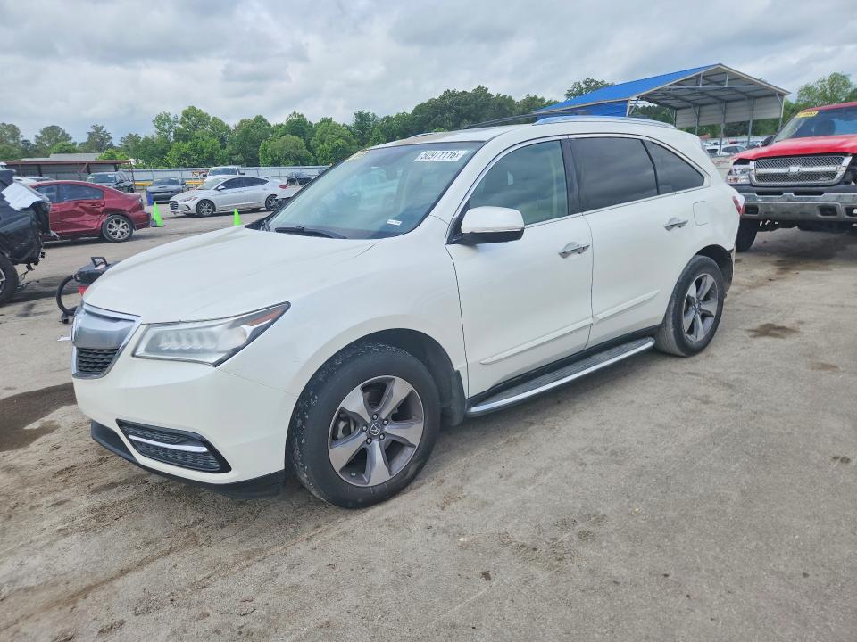 50971116 :رقم المزاد ، 5FRYD3H23EB013296 vin ، 2014 Acura Mdx مزاد بيع