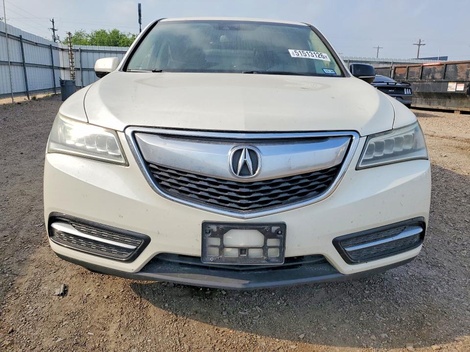 51513126 :رقم المزاد ، 5FRYD3H4XFB006445 vin ، 2015 Acura Mdx مزاد بيع