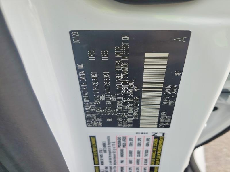 49990326 :رقم المزاد ، 2T2BAMCA2PC031568 vin ، 2023 Lexus Rx 350 مزاد بيع
