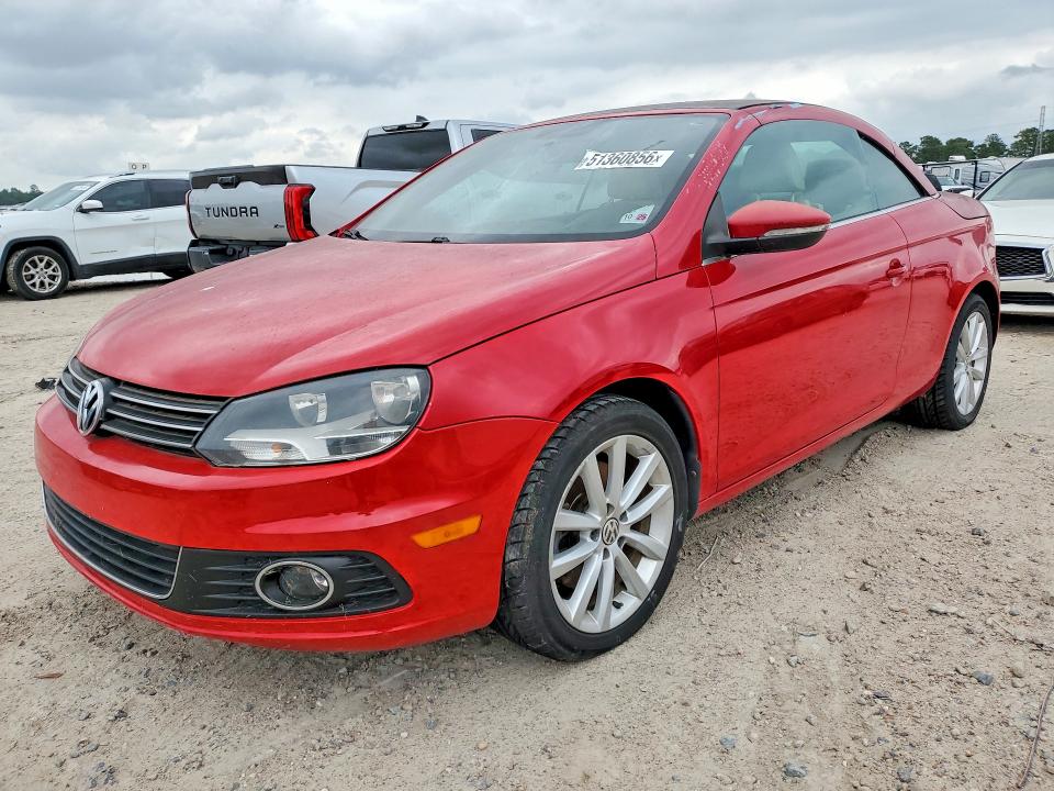 Aukcja sprzedaży 2013 Volkswagen Eos, vin: WVWBW8AH1DV006084, numer aukcji: 51360856
