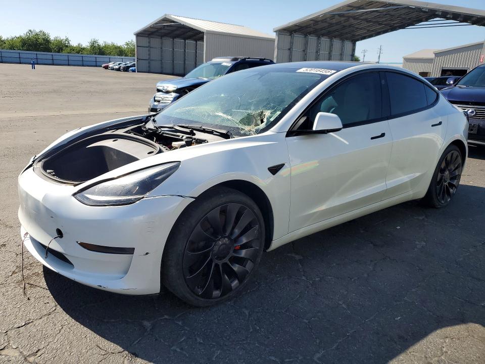 52016456 :رقم المزاد ، 5YJ3E1EC4PF494107 vin ، 2023 Tesla Model 3 مزاد بيع