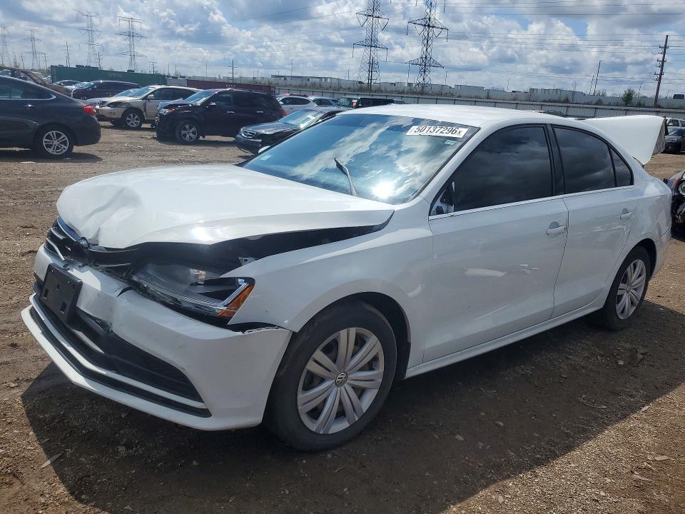 2017 Volkswagen Jetta მანქანა იყიდება აუქციონზე, vin: 3VW2B7AJ7HM386005, აუქციონის ნომერი: 50137296