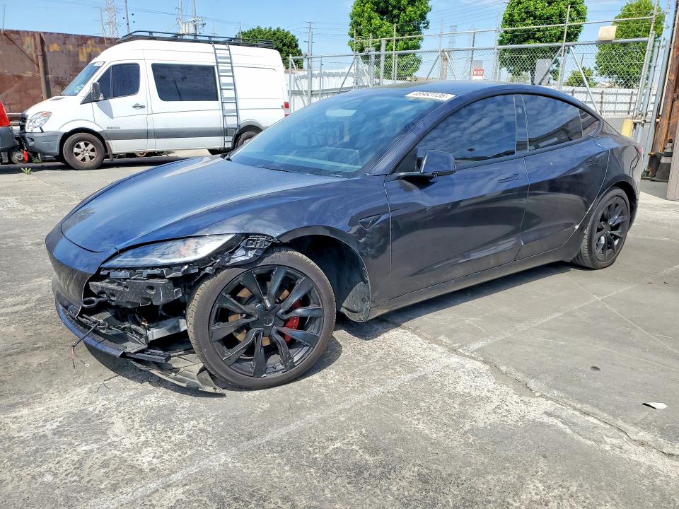 48983136 :رقم المزاد ، 5YJ3E1EA0RF743150 vin ، 2024 Tesla Model 3 مزاد بيع