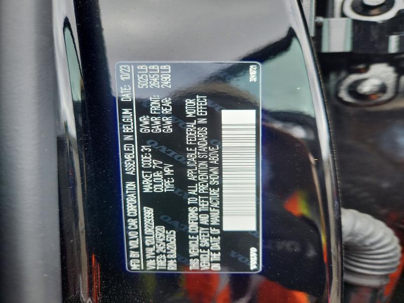 Продаж на аукціоні авто 2024 Volvo Xc40, vin: YV4L12UL0R2293987, номер лоту: 49667046
