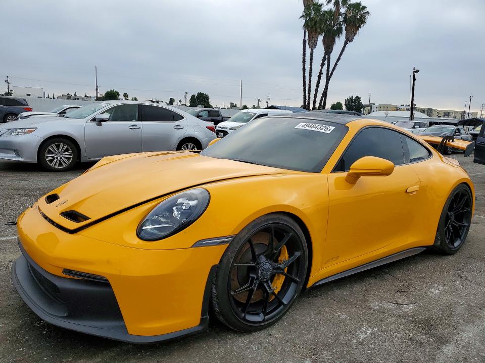 2022 Porsche 911 მანქანა იყიდება აუქციონზე, vin: WP0AC2A99NS270649, აუქციონის ნომერი: 49484326