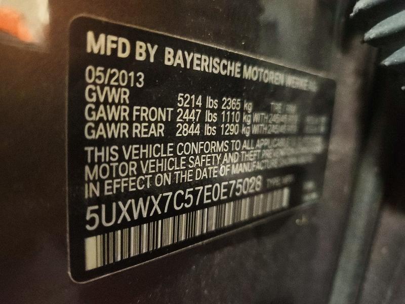 Aukcja sprzedaży 2014 Bmw X3, vin: 5UXWX7C57E0E75028, numer aukcji: 49095336