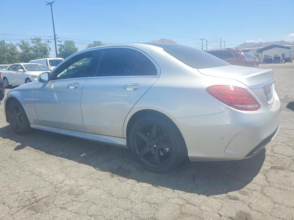 51002246 :رقم المزاد ، 55SWF6GB6FU005294 vin ، 2015 Mercedes-benz C مزاد بيع