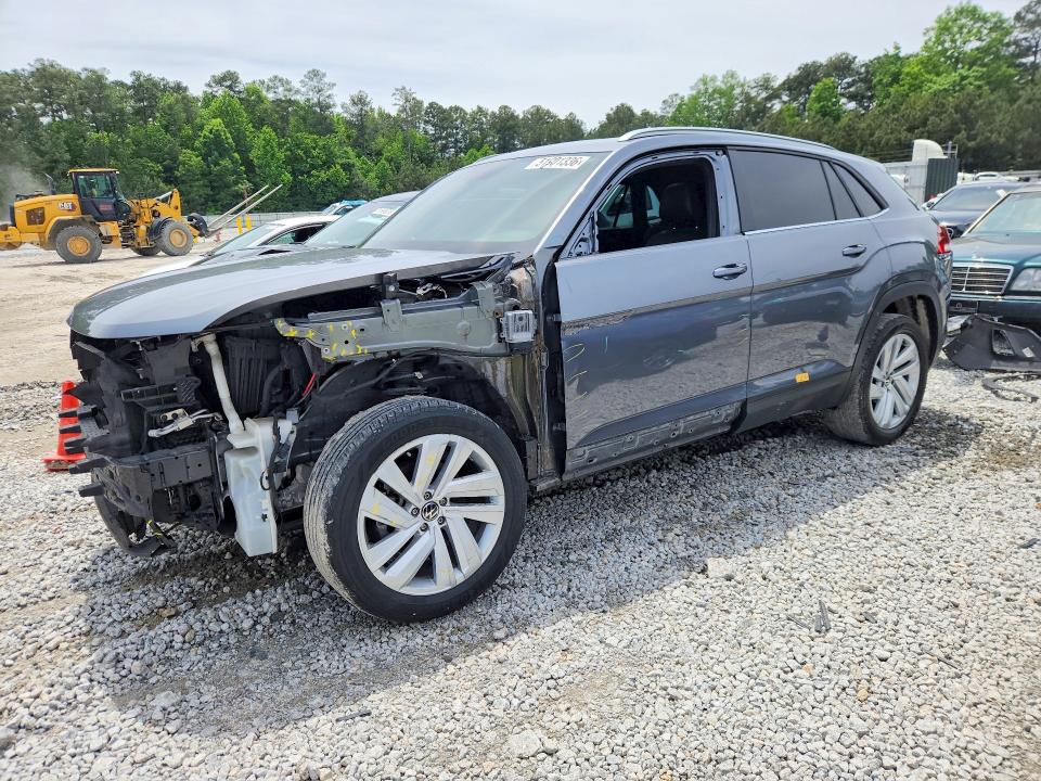 51901336 :رقم المزاد ، 1V2JE2CA2MC230440 vin ، 2021 Volkswagen Atlas Cross Sport مزاد بيع