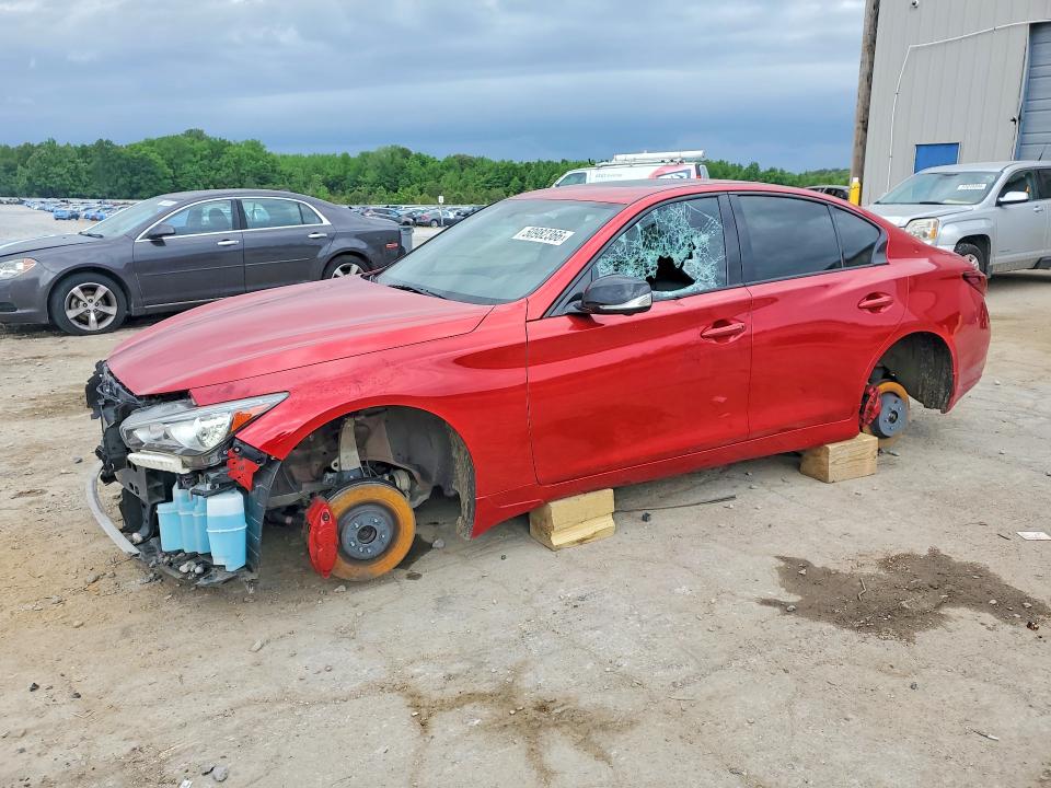 2019 Infiniti Q50 მანქანა იყიდება აუქციონზე, vin: JN1FV7APXKM760984, აუქციონის ნომერი: 50982366