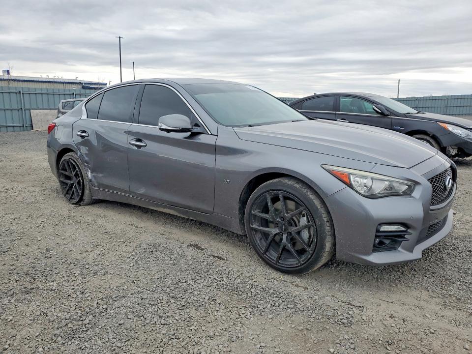2014 Infiniti Q50 მანქანა იყიდება აუქციონზე, vin: JN1BV7AR0EM707134, აუქციონის ნომერი: 51653536