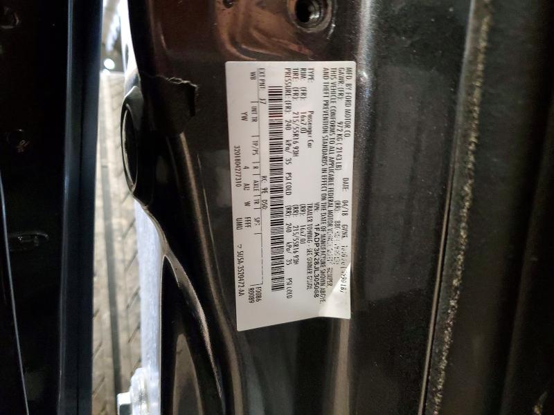 49843956 :رقم المزاد ، 1FADP3K28JL305068 vin ، 2018 Ford Focus مزاد بيع