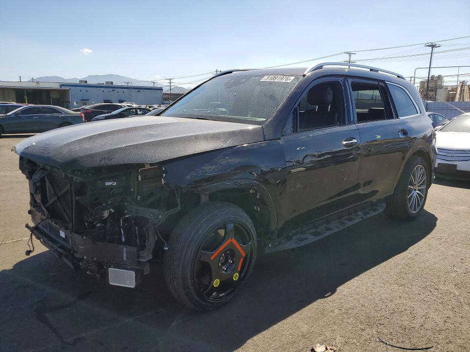 51091976 :رقم المزاد ، 4JGFF5KE2NA721545 vin ، 2022 Mercedes-benz Gls مزاد بيع