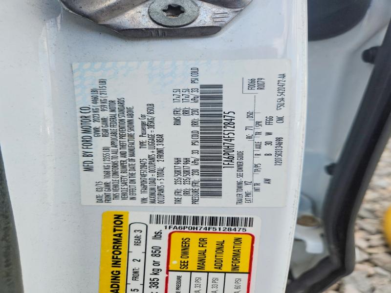 Продаж на аукціоні авто 2015 Ford Fusion, vin: 1FA6P0H74F5128475, номер лоту: 51132616