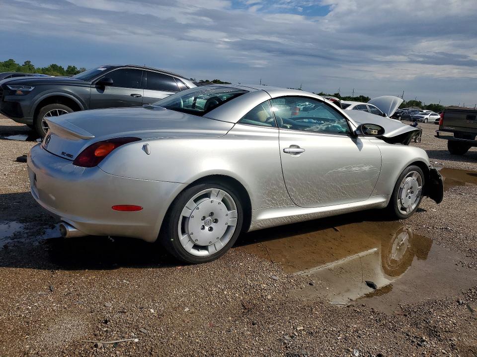 49990436 :رقم المزاد ، JTHFN48YX20030220 vin ، 2002 Lexus Sc مزاد بيع