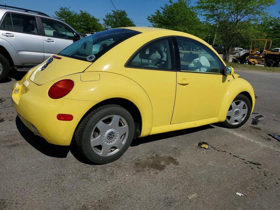 2001 Volkswagen New Beetle მანქანა იყიდება აუქციონზე, vin: 3VWCP21CX1M461229, აუქციონის ნომერი: 50457516