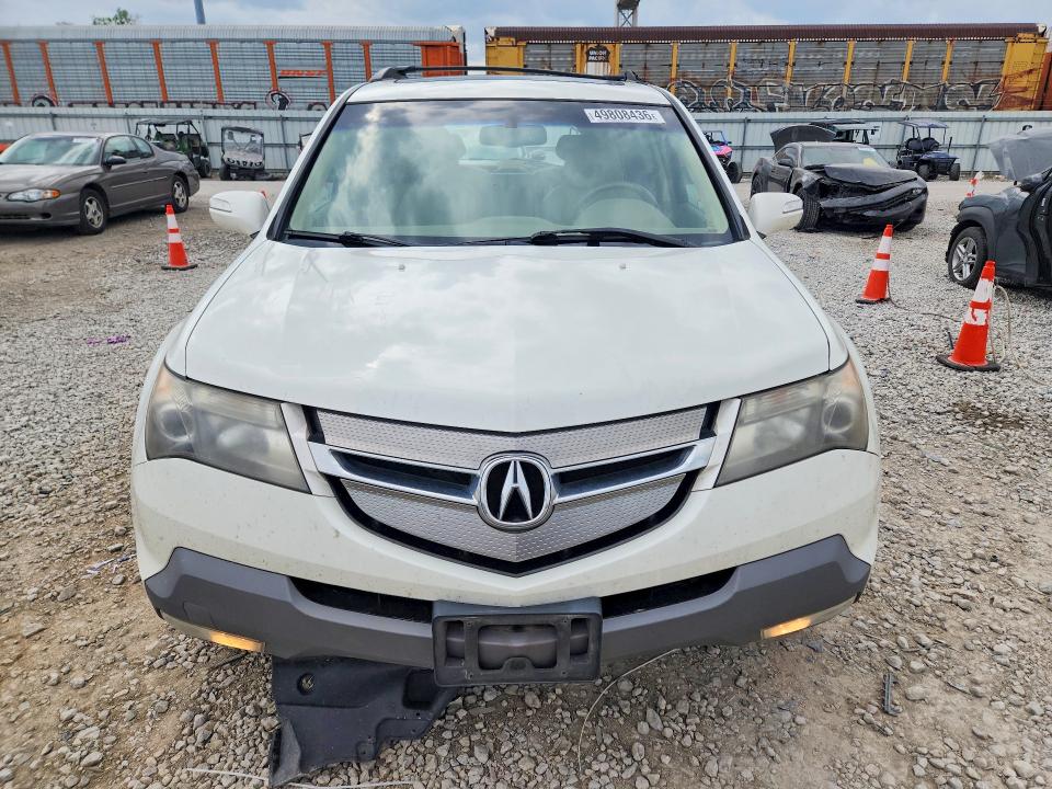 49808436 :رقم المزاد ، 2HNYD28229H521247 vin ، 2009 Acura Mdx مزاد بيع