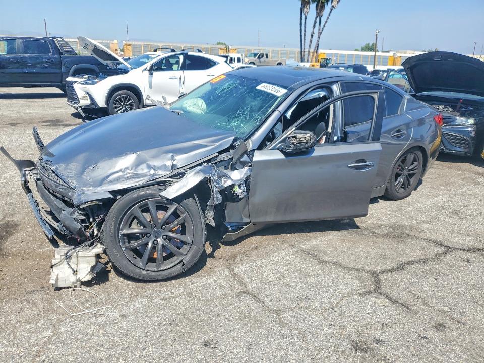 Auction sale of the 2015 Infiniti Q50, vin: JN1BV7AP7FM355556, lot number: 49003566