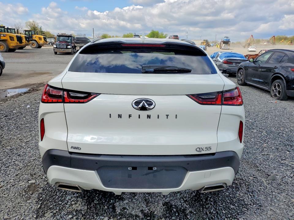 50312426 :رقم المزاد ، 3PCAJ5L31NF101481 vin ، 2022 Infiniti Qx55 مزاد بيع