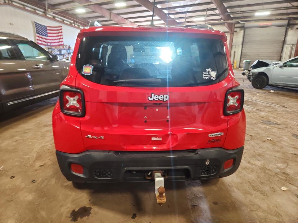 48993466 :رقم المزاد ، ZACCJBBT4FPC36733 vin ، 2015 Jeep Renegade مزاد بيع