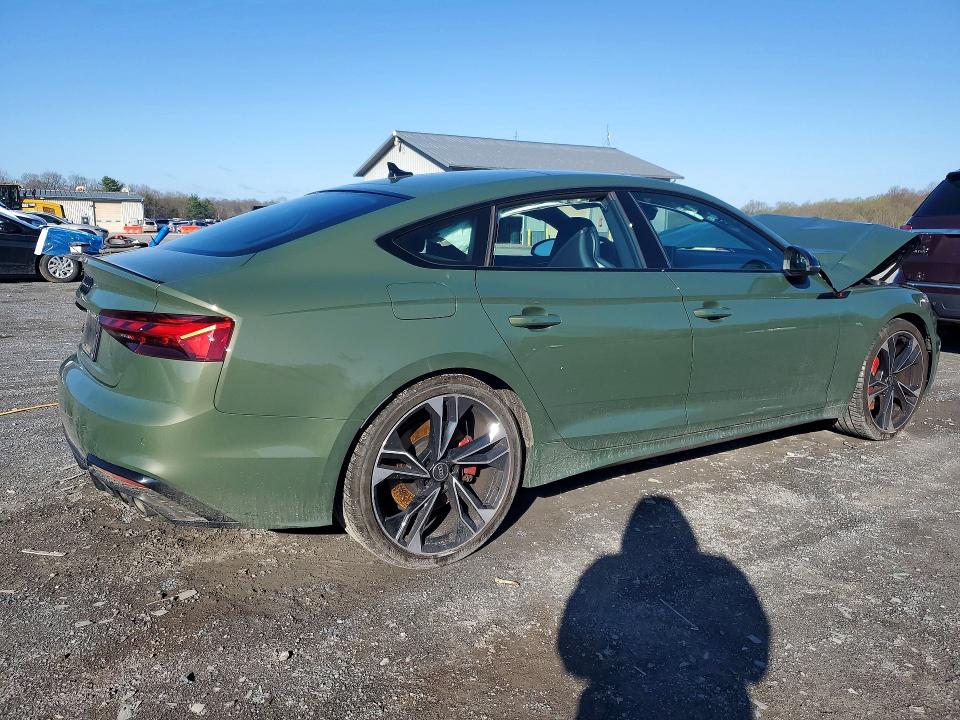 2025 Audi S5 მანქანა იყიდება აუქციონზე, vin: WAUC4CF5XSA014097, აუქციონის ნომერი: 48910796