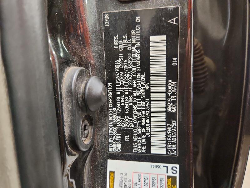Продаж на аукціоні авто 2009 Toyota 4runner, vin: JTEBU14R79K039631, номер лоту: 51282926