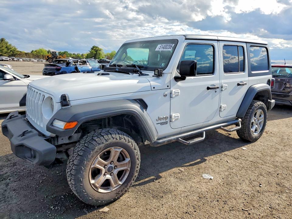 2018 Jeep Wrangler Unlimited მანქანა იყიდება აუქციონზე, vin: 1C4HJXDG9JW115663, აუქციონის ნომერი: 51400206