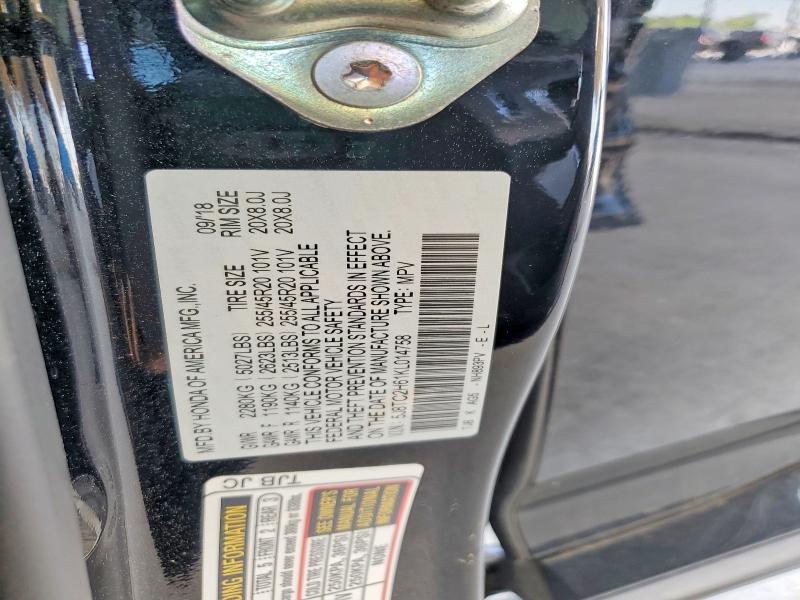 Aukcja sprzedaży 2019 Acura Rdx Awd, vin: 5J8TC2H61KL014758, numer aukcji: 49391376