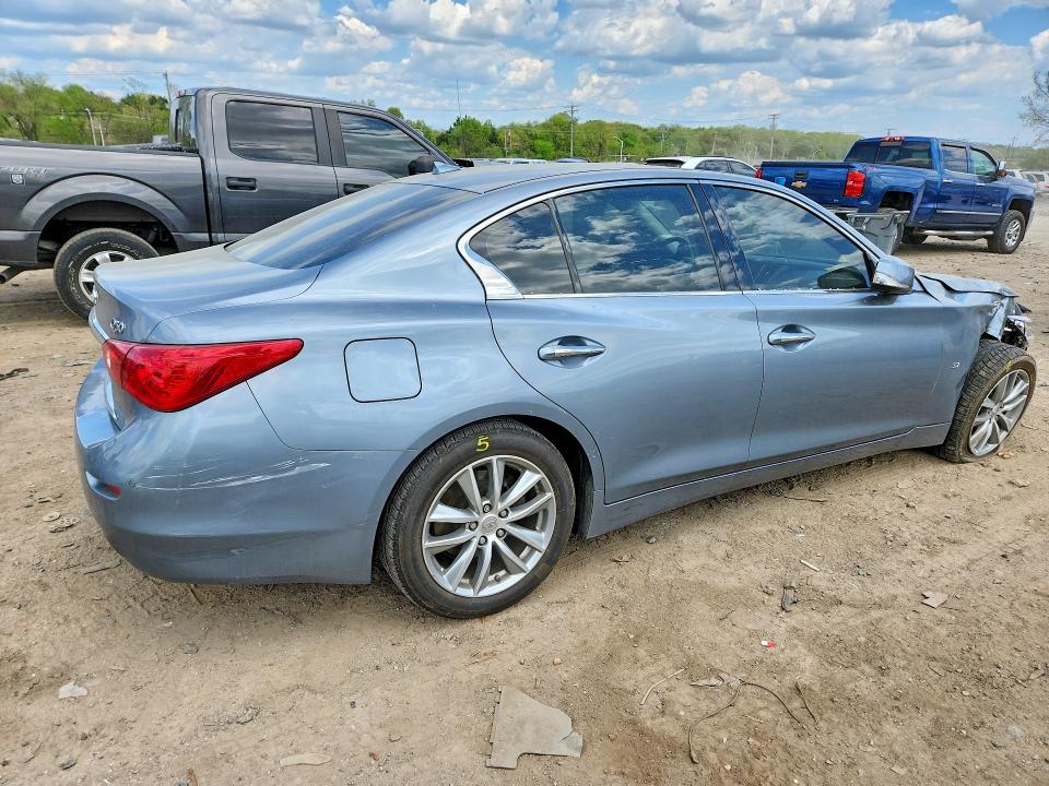 Продажа на аукционе авто 2014 Infiniti Q50, vin: JN1BV7AR9EM690785, номер лота: 50284166