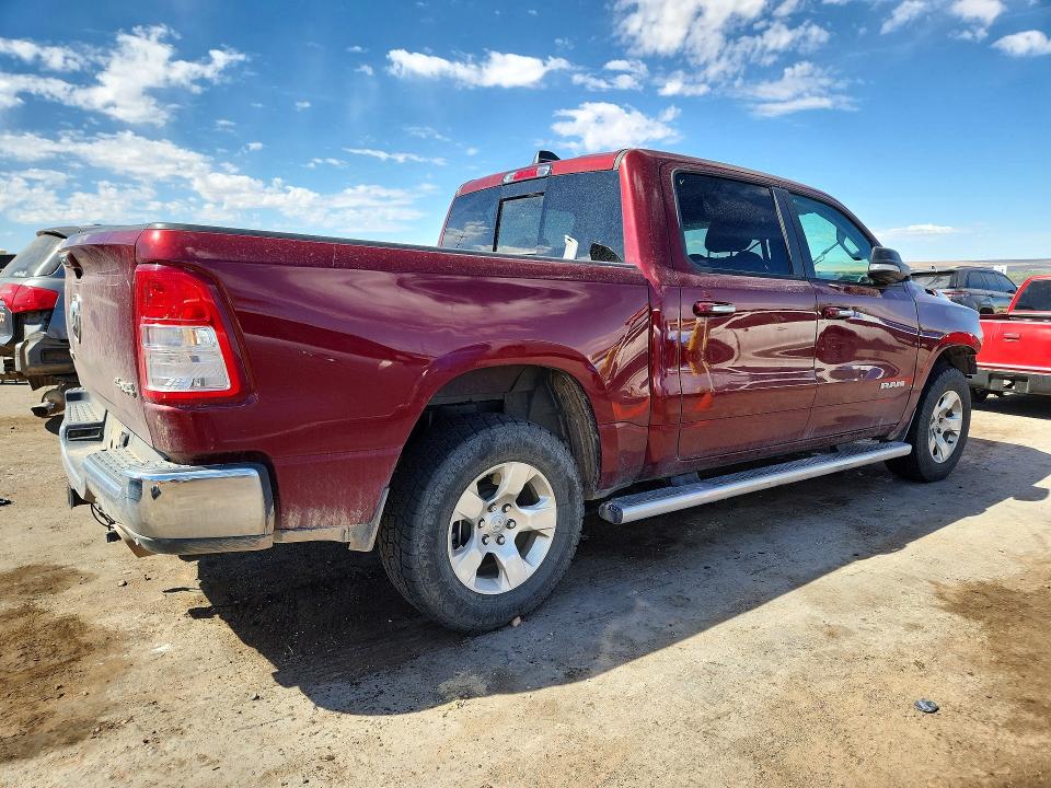 2019 Ram 1500 მანქანა იყიდება აუქციონზე, vin: 1C6SRFFT9KN587752, აუქციონის ნომერი: 49378366