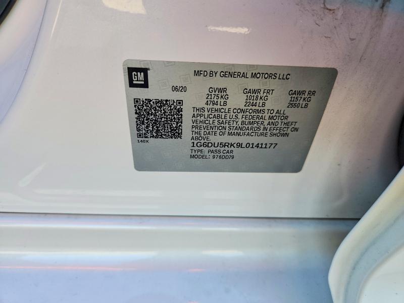 Aukcja sprzedaży 2020 Cadillac Ct5, vin: 1G6DU5RK9L0141177, numer aukcji: 51145096
