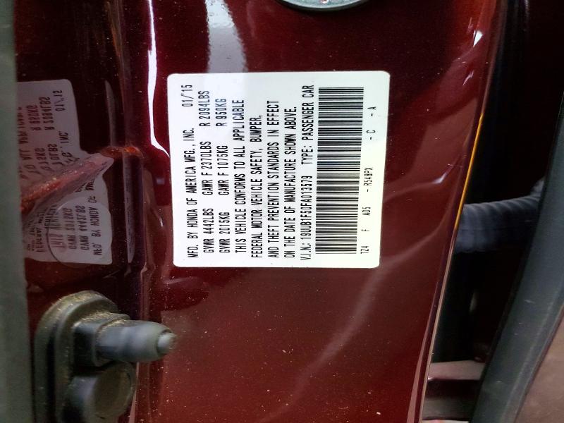 Aukcja sprzedaży 2015 Acura Tlx, vin: 19UUB1F50FA013579, numer aukcji: 48619776