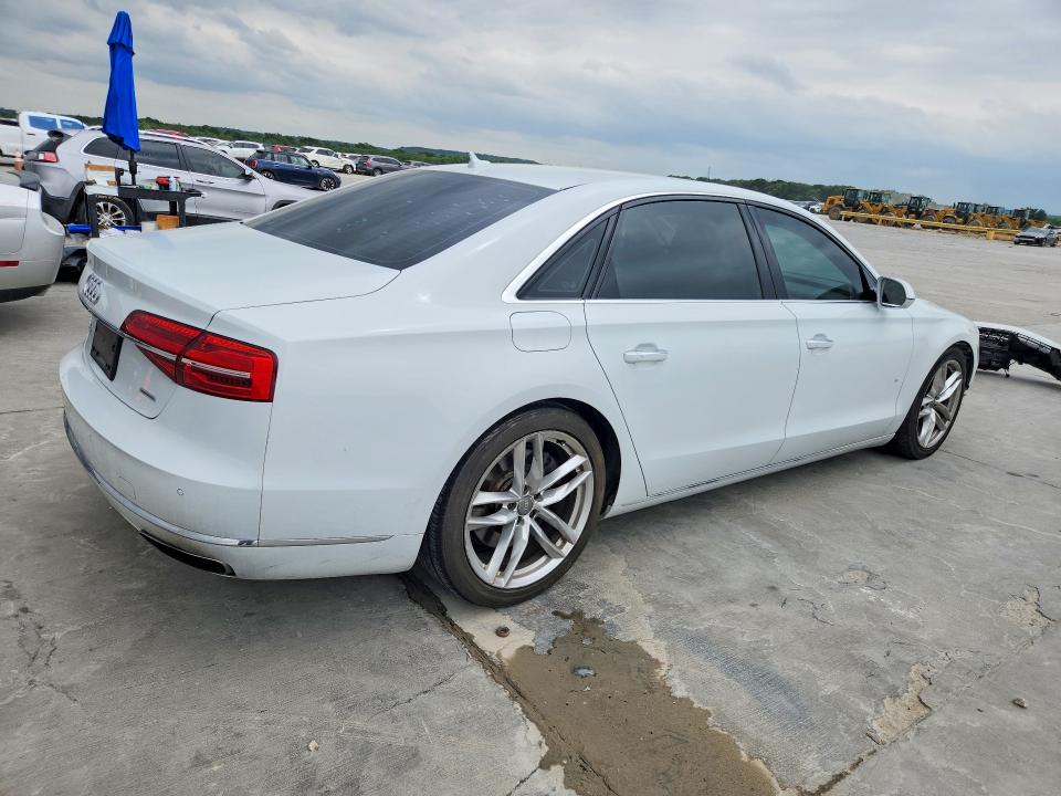 2015 Audi A8 მანქანა იყიდება აუქციონზე, vin: WAU3GAFD2FN029453, აუქციონის ნომერი: 50285436