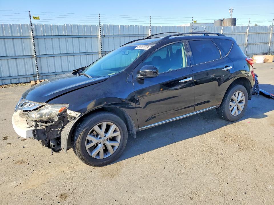 2011 Nissan Murano მანქანა იყიდება აუქციონზე, vin: JN8AZ1MUXBW069487, აუქციონის ნომერი: 51907516