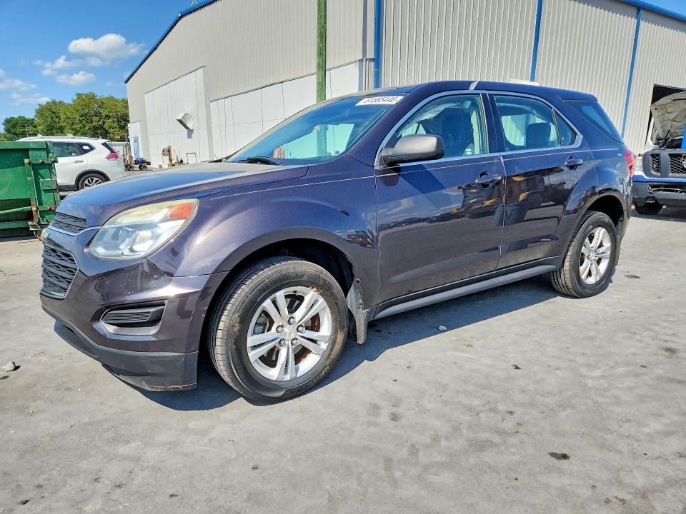51585446 :رقم المزاد ، 2GNALBEK5G6267404 vin ، 2016 Chevrolet Equinox مزاد بيع