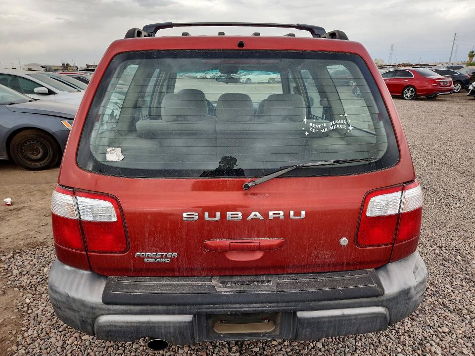 2002 Suba Forester მანქანა იყიდება აუქციონზე, vin: JF1SF63502H717655, აუქციონის ნომერი: 48365206