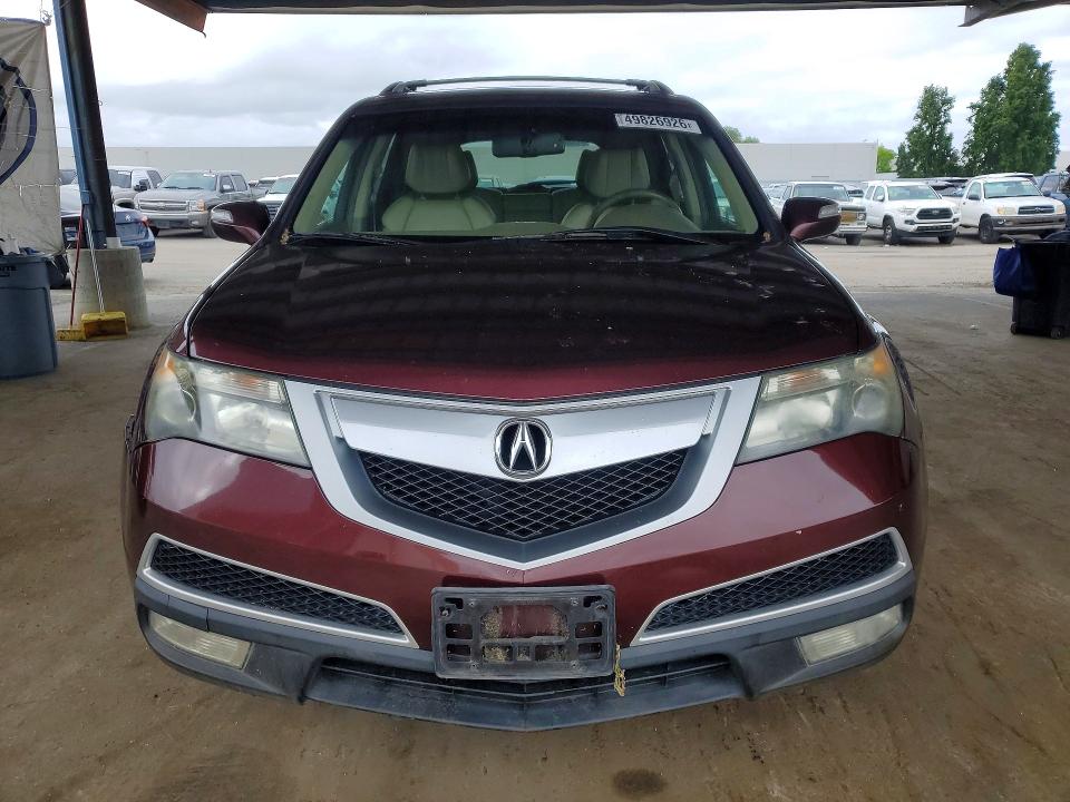 49826926 :رقم المزاد ، 2HNYD2H27CH524202 vin ، 2012 Acura Mdx مزاد بيع