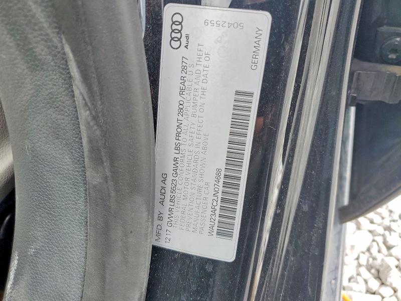 Продажа на аукционе авто 2018 Audi A7, vin: WAU23AFC2JN074688, номер лота: 49895656